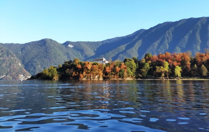 Comacina Island, opposite Ossuccio, on Lake Como